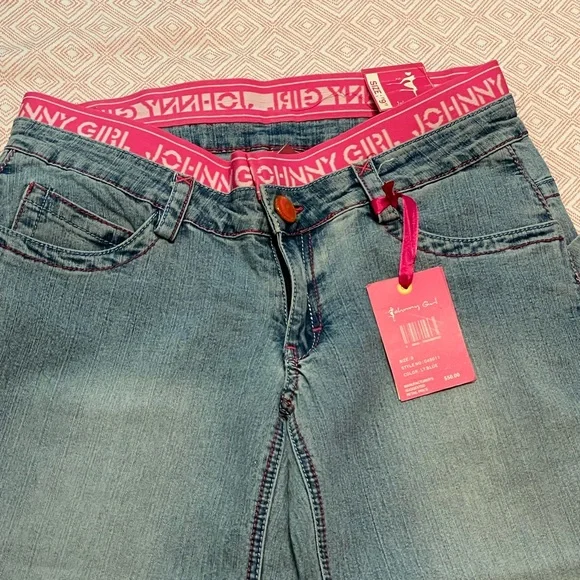 Jonny Girl size 9 NWT flare capris - Picture 3 of 5